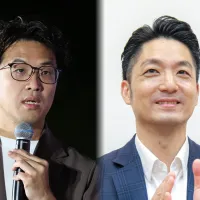 「20年後の台北」についてを問われ、それぞれの見解を示した台北市長候補の沈伯洋氏(左、陳品佑撮影)と蒋万安台北市長(右、劉偉宏撮影)。(合成写真/風傳媒) 「20年後の台北」についてを問われ、それぞれの見解を示した台北市長候補の沈伯洋氏(左、陳品佑撮影)と蒋万安台北市長(右、劉偉宏撮影)。(合成写真/風傳媒)
