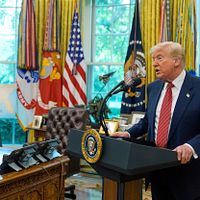 アメリカのトランプ大統領は就任後、製造業をアメリカに戻すことを誓った。(資料写真、AP通信) アメリカのトランプ大統領は就任後、製造業をアメリカに戻すことを誓った。(資料写真、AP通信)