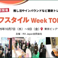 RX Japanは東京ビッグサイトで「第30回 ライフスタイル Week TOKYO【秋】」を初開催し、新設の猛暑対策や推し活など最新トレンドを網羅した250社が集結する。 (写真/RX Japan 展示会PR事務局提供) RX Japanは東京ビッグサイトで「第30回 ライフスタイル Week TOKYO【秋】」を初開催し、新設の猛暑対策や推し活など最新トレンドを網羅した250社が集結する。 (写真/RX Japan 展示会PR事務局提供)