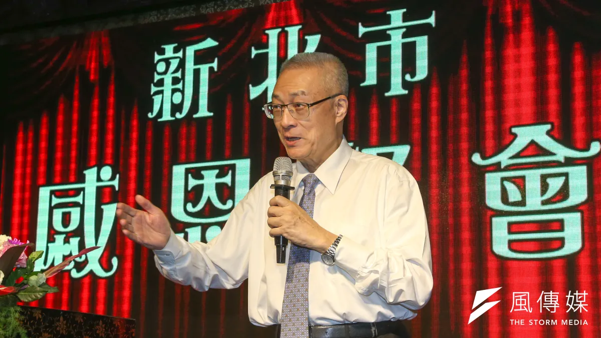 準國民黨主席吳敦義今(8)日表示,中央委員的提名,要由他就任後才可能公告。(陳明仁攝)