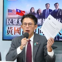 台湾民衆党の黄国昌主席が14日、訪米報告の記者会見を行った。(写真/顔麟宇撮影) 台湾民衆党の黄国昌主席が14日、訪米報告の記者会見を行った。(写真/顔麟宇撮影)
