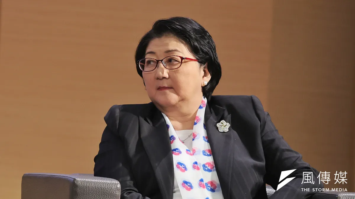 前立委雷倩在張鈞凱新書發表會中首次提出「台灣面對1945、1949兩個未終局」和「四島橋接」概念。(資料照,柯承惠攝)