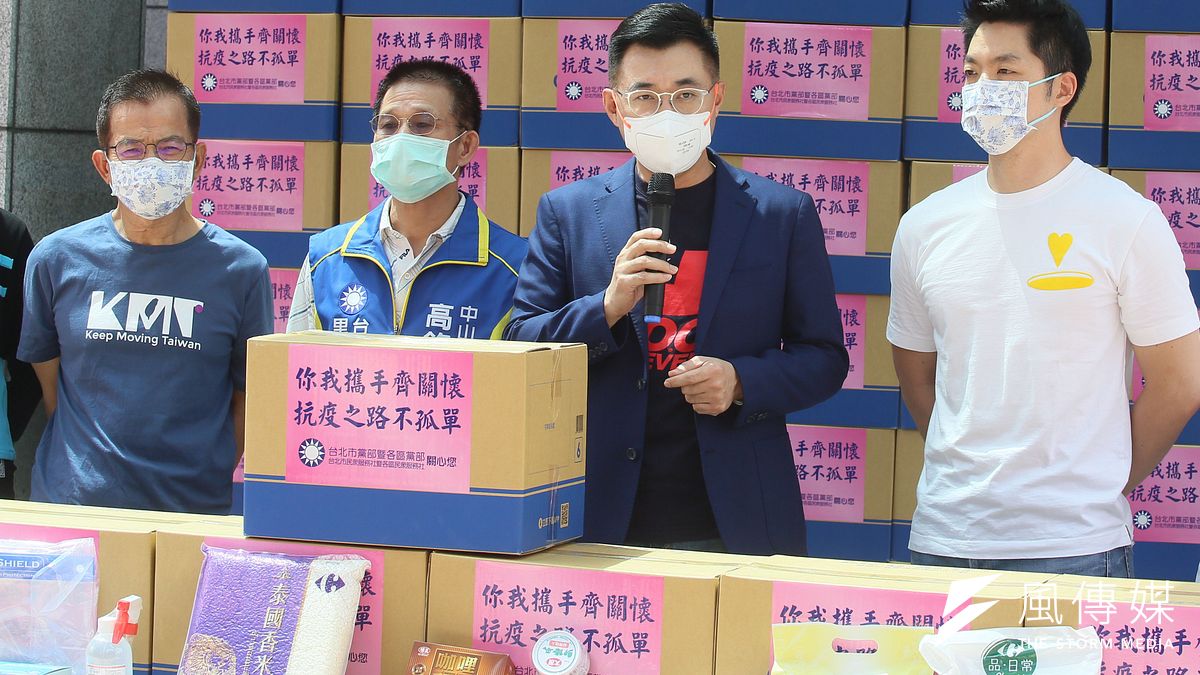 江啟臣(右二)的疫苗採買想法,遭同黨地方首長否定。(資料照,柯承惠攝) 江啟臣(右二)的疫苗採買想法,遭同黨地方首長否定。(資料照,柯承惠攝)