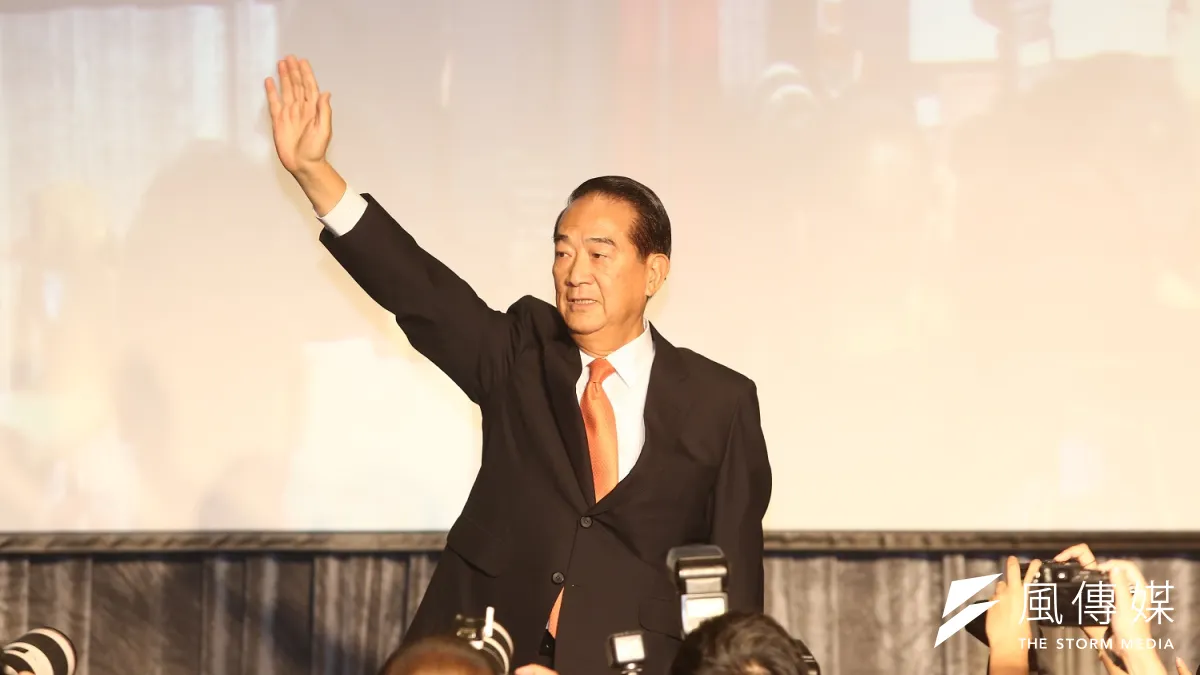 藍白雙方明(14)日將各自派出幕僚商討在野整合,親民黨主席宋楚瑜也給予在野陣營三項建議。(資料照,黃耀徵攝)