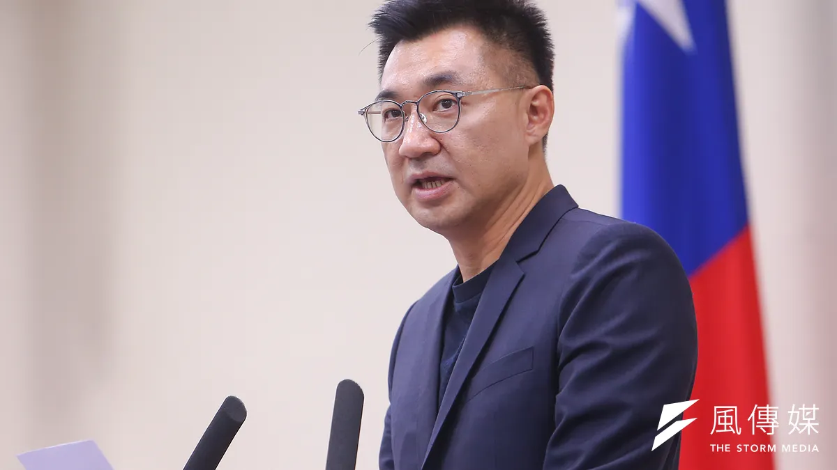 國民黨主席江啟臣。(顏麟宇攝) 國民黨主席江啟臣。(顏麟宇攝)