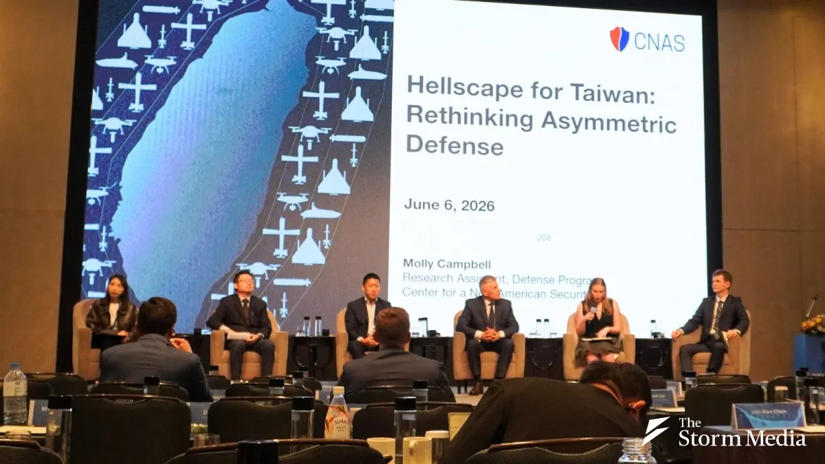 DSET recently convened a supply chain resilience forum in Taipei, bringing together US and Ukrainian defense and industry figures to discuss Taiwan's drone industry and asymmetric warfare. (Photo: Chang Yu-ping)