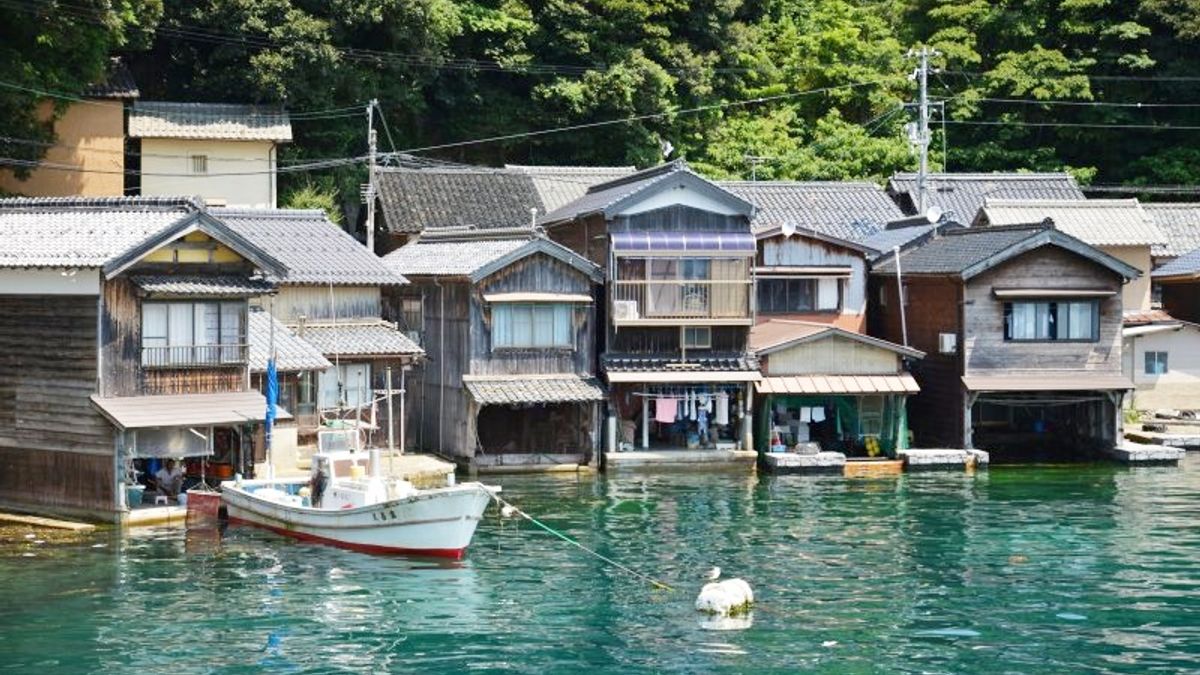 伊根的特色建築──海上舟屋。(圖/時報出版提供) 伊根的特色建築──海上舟屋。(圖/時報出版提供)