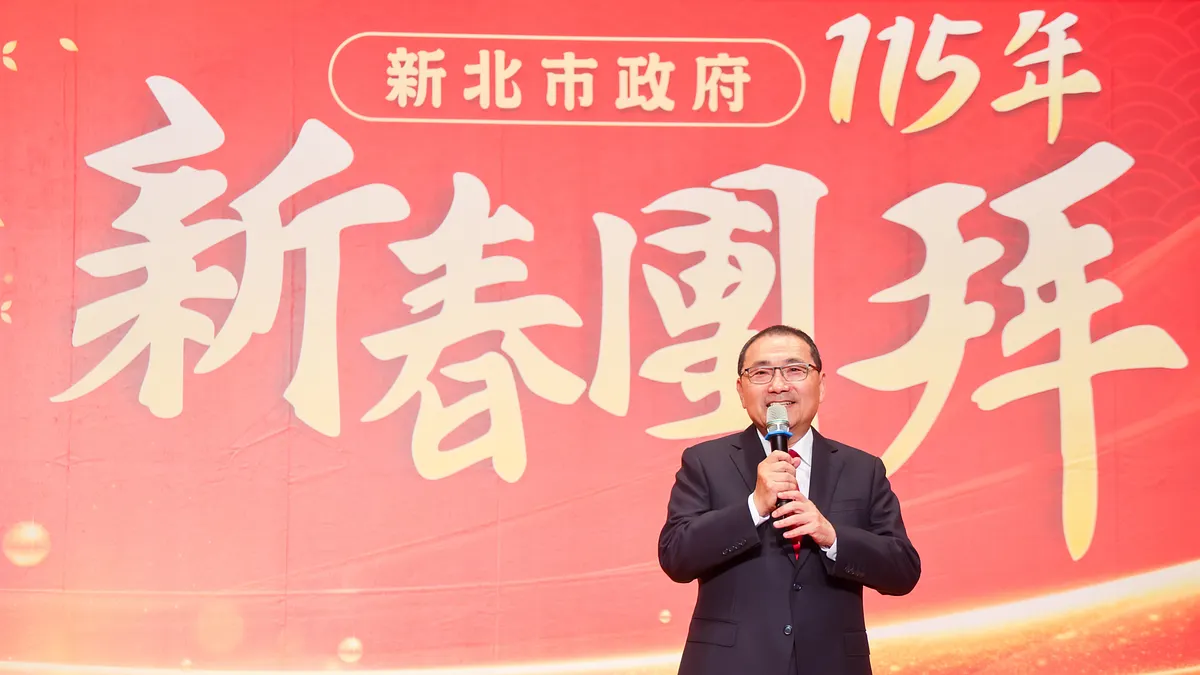 新北市長侯友宜表示,等黨部完成徵召,就正式開始啟動李四川的輔選行程。(照/新北市新聞局提供)