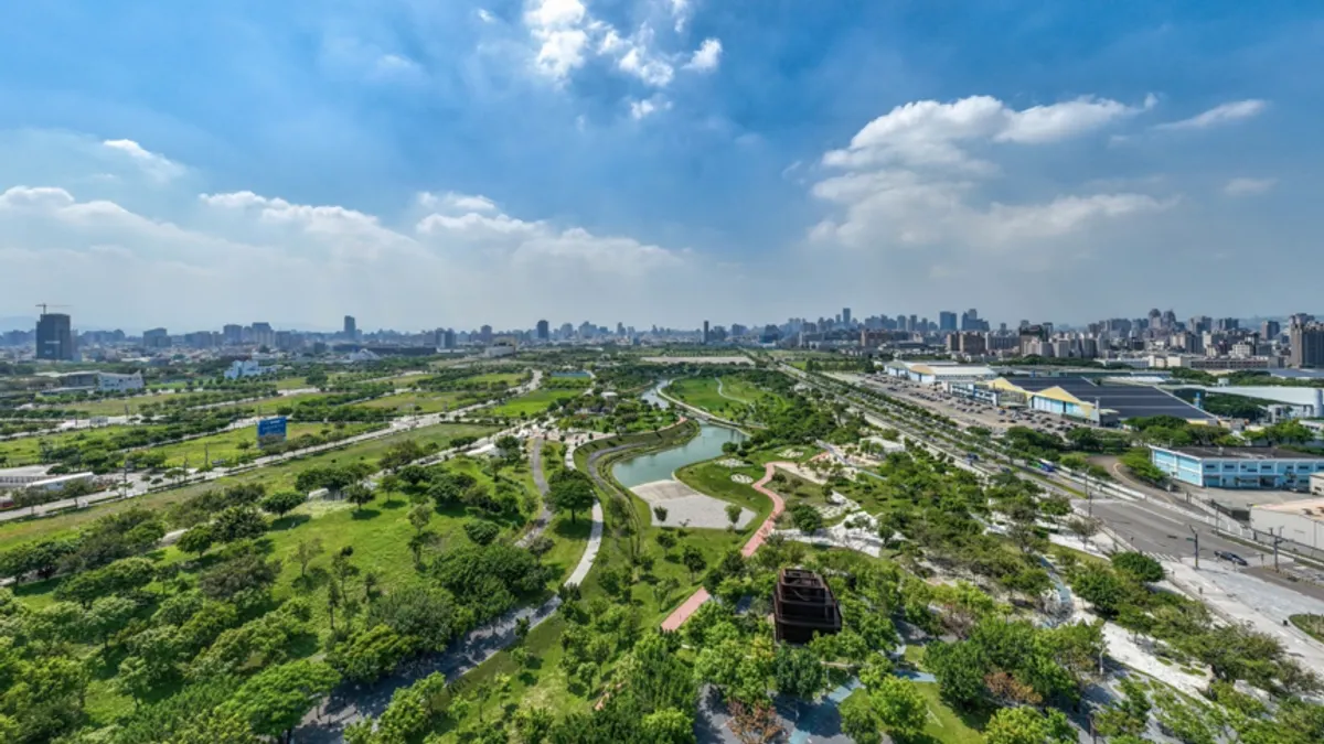 14 期重劃區廣達 403 公頃,是近期台中地區面積最大的市地重劃區。(圖/業者提供) 14 期重劃區廣達 403 公頃,是近期台中地區面積最大的市地重劃區。(圖/業者提供)