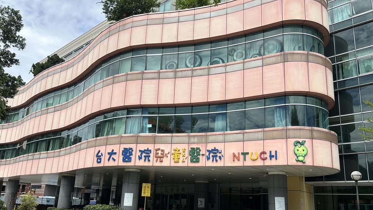 台大兒童醫院的正門。(曾靖傑攝) 台大兒童醫院的正門。(曾靖傑攝)