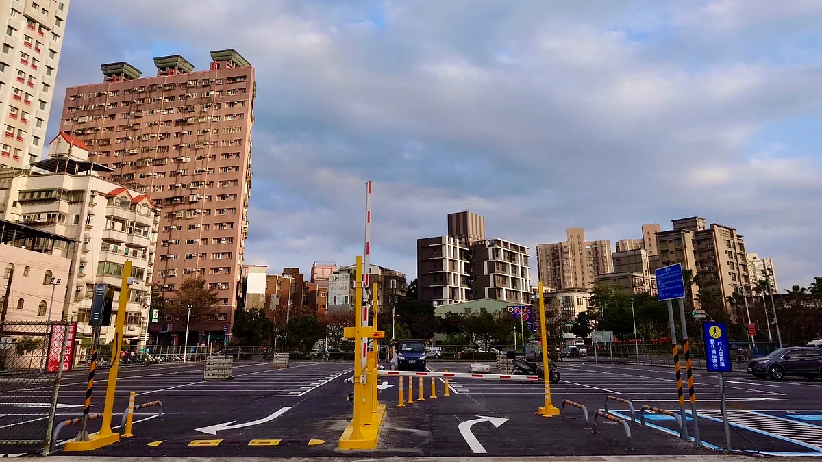 停車場現況。(圖/新北市交通局提供)
