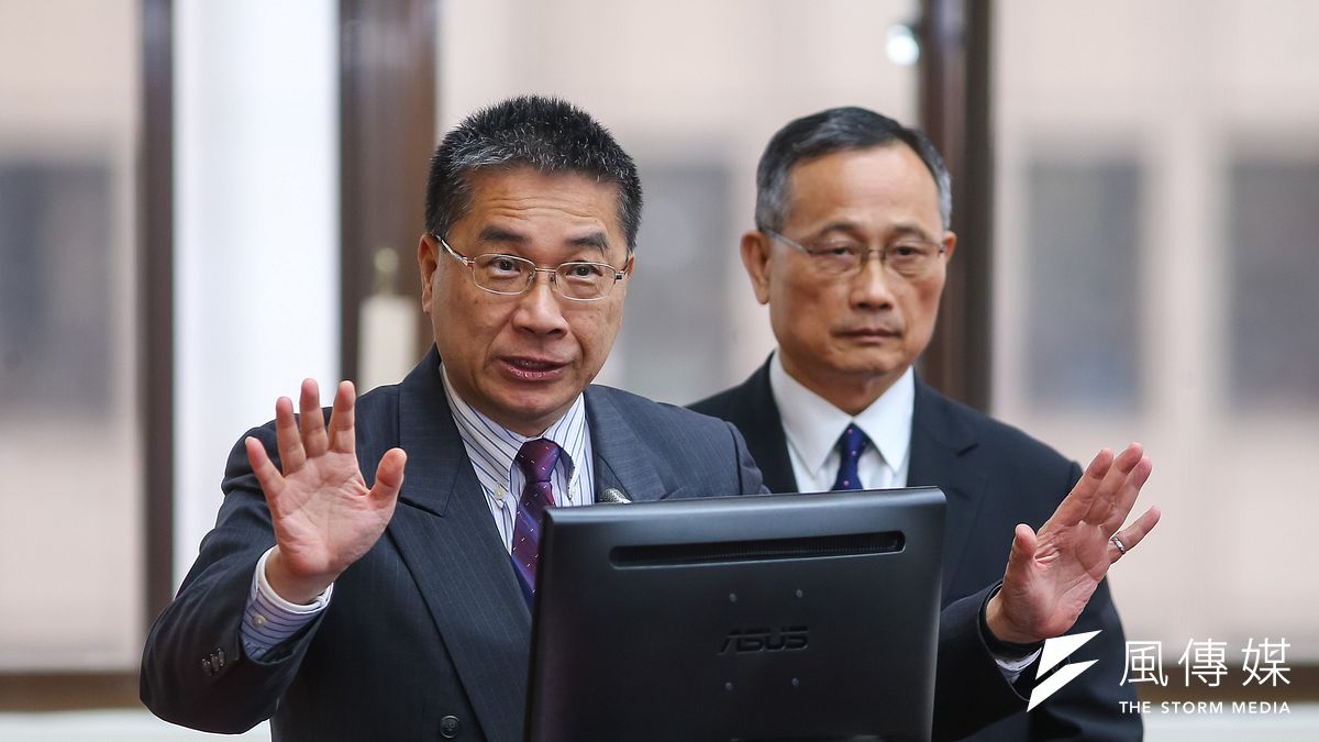 內政部長徐國勇和警政署長陳家欽於立法院內政委員備詢。(顏麟宇攝) 內政部長徐國勇和警政署長陳家欽於立法院內政委員備詢。(顏麟宇攝)