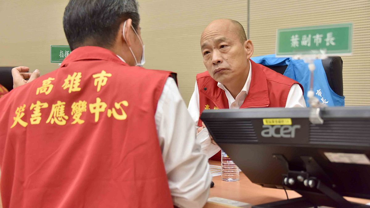 資深媒體人唐湘龍表示,高雄市長韓國瑜(右)除了馬上去選總統之外,還做錯了什麼?(資料照,高雄市政府提供) 資深媒體人唐湘龍表示,高雄市長韓國瑜(右)除了馬上去選總統之外,還做錯了什麼?(資料照,高雄市政府提供)