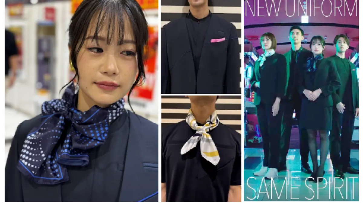 マルハン東日本カンパニーは、従業員一人ひとりの多様性と個性を尊重する新制服を2025年11月11日から順次導入。約1,200人が参加したプロジェクトとして、「制服の当たり前」を変える取り組みを発表した。(写真/マルハン新制服PR事務局提供)