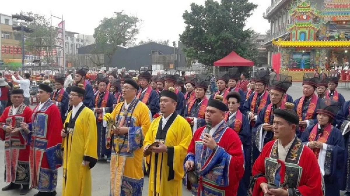 武德宮祈安圓醮 捐物資嘉惠弱勢