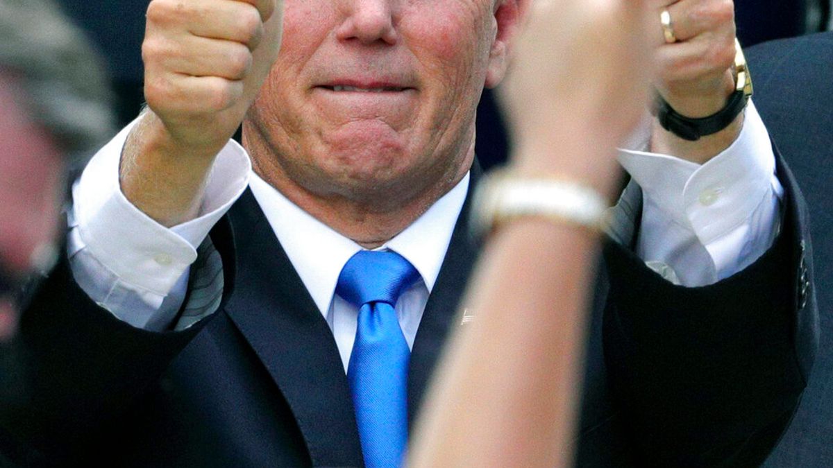 美國副總統彭斯。(美聯社) 美國副總統彭斯。(美聯社)