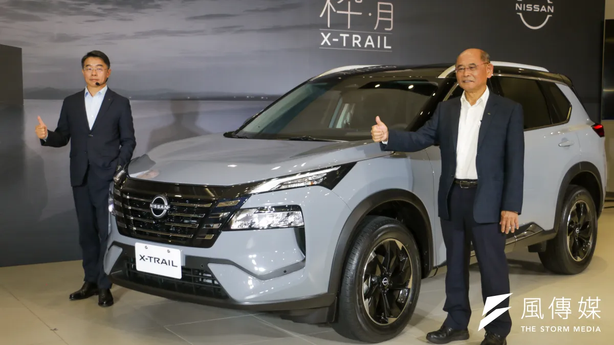 裕日車7日正式發表全新X-Trail,推出3種車系編成。(劉芯衣攝)