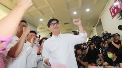 高雄市長補選時間接近,民進黨高雄市長參選人陳其邁(見圖)也積極部署。(資料照,陳其邁競選團隊提供)