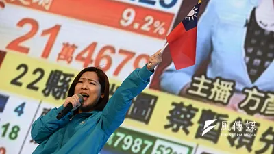 國民黨慘敗,國民黨文傳會議題中心主任徐巧芯等發起「革新游擊計畫」。(林俊耀攝)
