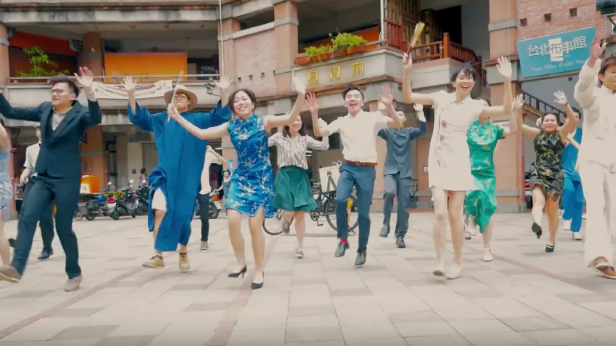 Naughty Swing舞團響應世界I Charleston活動,發起「I Charleston taipei」,用舞蹈將台北的美推上國際舞台。(取自I Charleston taipei)
