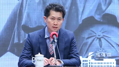 行政院發言人丁怡銘稱台北市牛肉麵節冠軍店家採用萊牛,引發軒然大波。(顏麟宇攝)