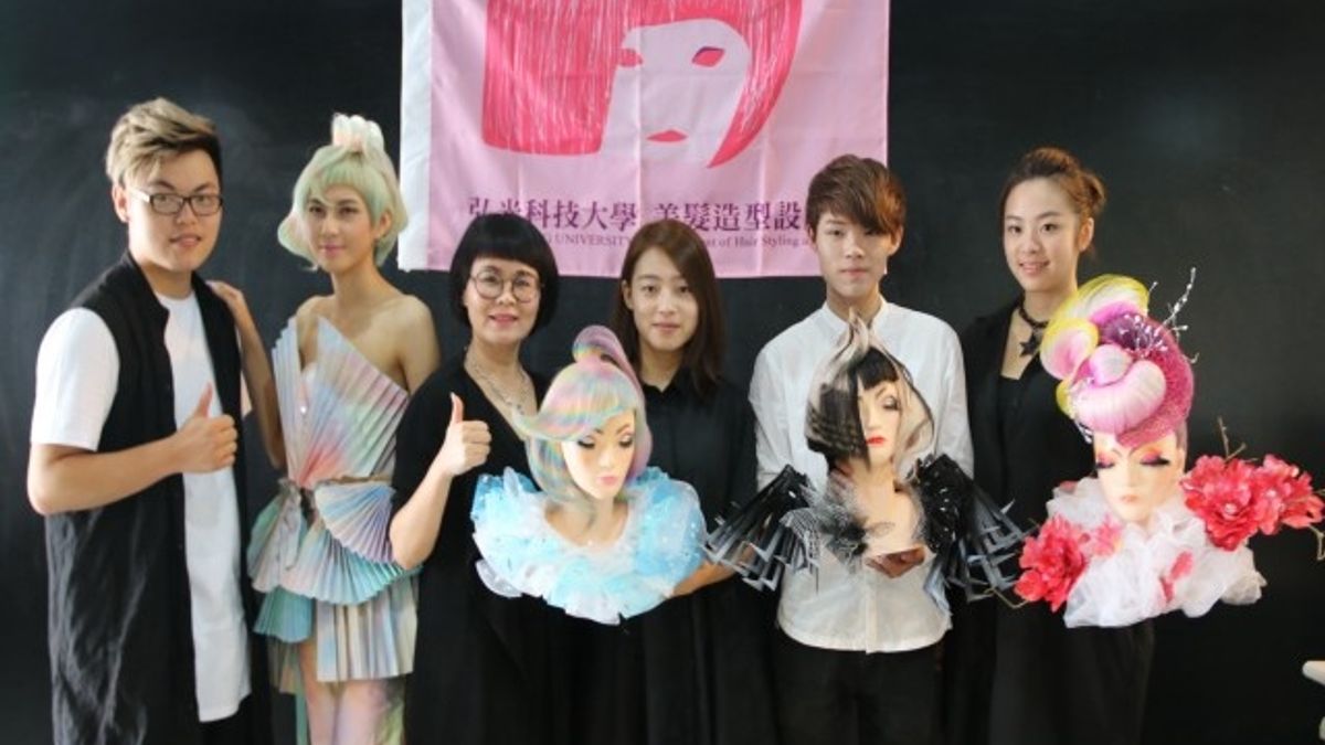 亞洲髮型化妝美甲總決賽 弘光科大奪1冠3亞軍佳績 亞洲髮型化妝美甲總決賽 弘光科大奪1冠3亞軍佳績