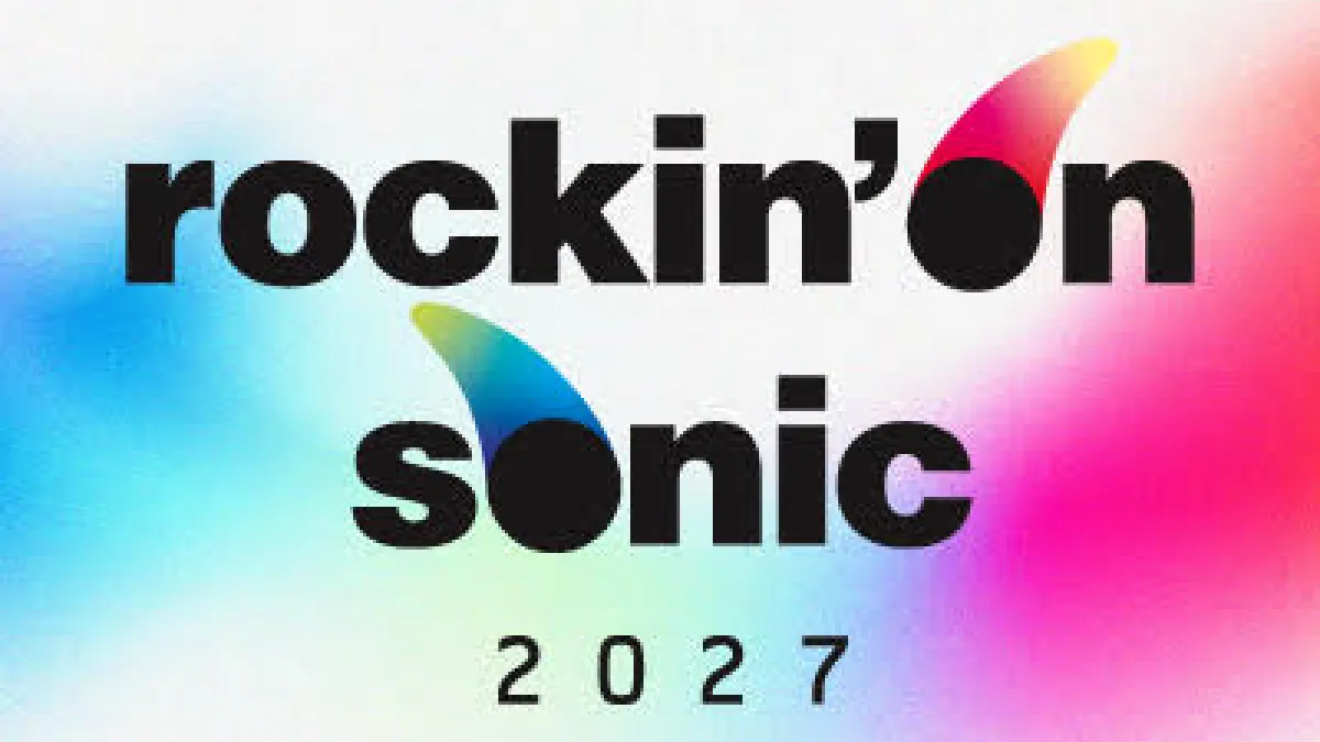洋楽フェス「rockin’on sonic 2027」が来年1月、約5000人収容のSGCホール有明で開催される。スウェードなど全8組が出演する。(クリエイティブマンプロダクション提供)