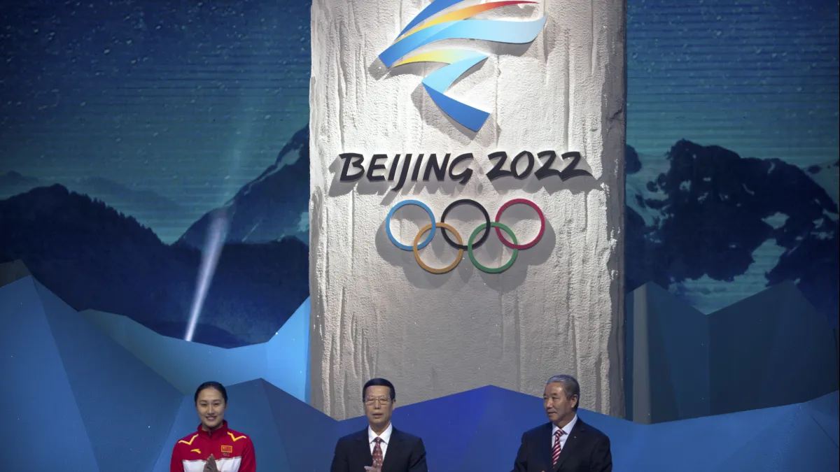 2022年北京冬奧,中為涉嫌性侵女網名將彭帥的中共高官張高麗(AP)