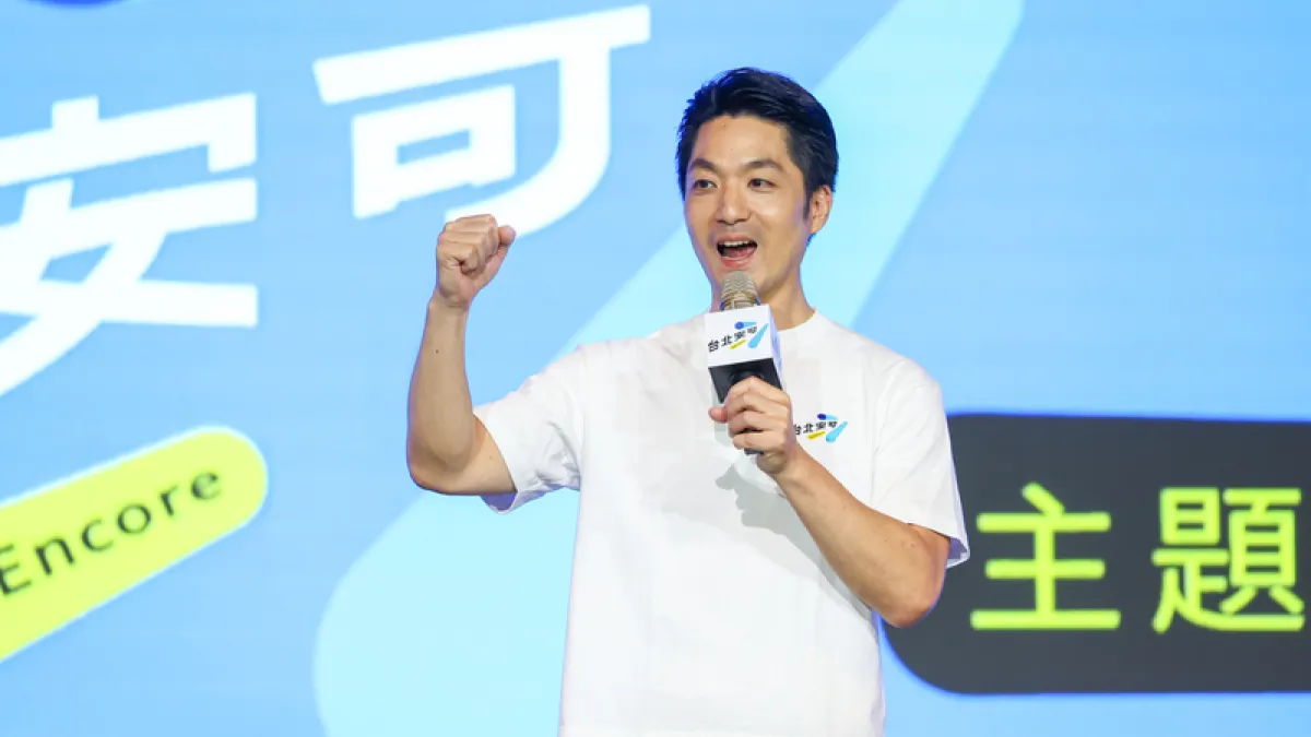 《網路溫度計DailyView》統計2026年9月9日至10月8日政治人物網路聲量,民進黨立委沈伯洋奪冠;台北市長蔣萬安居次、熱門關鍵字為「連任」。(示意圖/中央社)