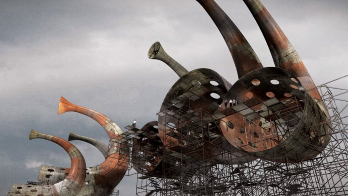 號角也能成為風力發電機?有機會來丹麥看看這聲音的風景吧! (圖/Laura Mesa Arango + Rafael Sanchez Herrera) 號角也能成為風力發電機?有機會來丹麥看看這聲音的風景吧! (圖/Laura Mesa Arango + Rafael Sanchez Herrera)