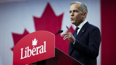 2025年3月9日,加拿大執政黨自由黨投票選出新黨魁卡尼(Mark Carney),這位獲得85.9%超高得票率的前央行總裁也將成為加國第24任總理。(美聯社)