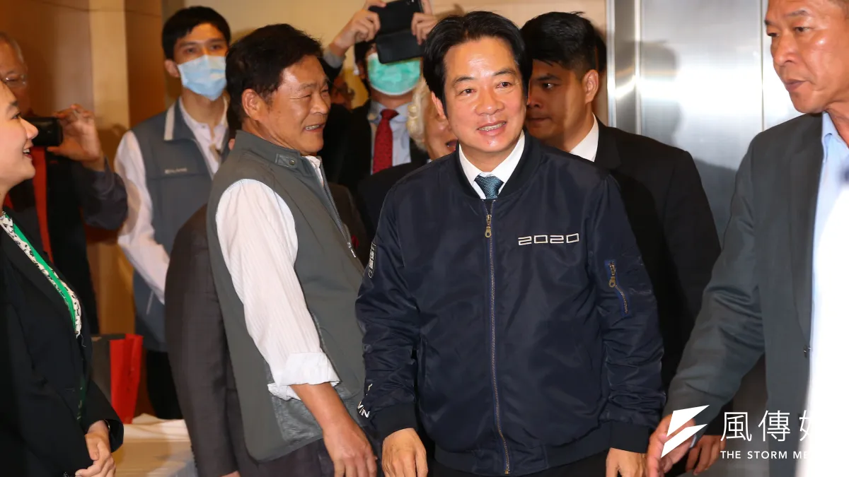 武漢肺炎(新冠肺炎)疫情延燒,準副總統候選人賴清德私下協助防疫。(資料照片,顏麟宇攝)