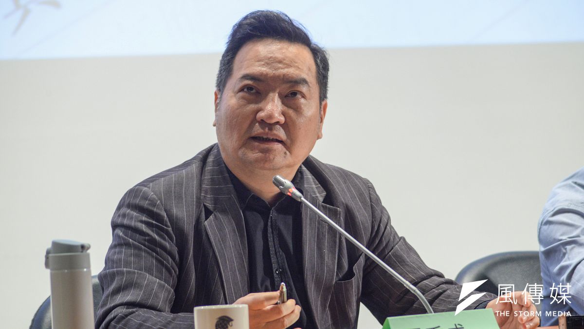 行政院政務委員羅秉成談假新聞問題。(資料照片,甘岱民攝) 行政院政務委員羅秉成談假新聞問題。(資料照片,甘岱民攝)