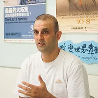 2025年9月15日、台湾に長年暮らすパレスチナ学者アン・ハイゼン氏が『風傳媒』のインタビューに応じた。(写真/蔡親傑撮影) 2025年9月15日、台湾に長年暮らすパレスチナ学者アン・ハイゼン氏が『風傳媒』のインタビューに応じた。(写真/蔡親傑撮影)