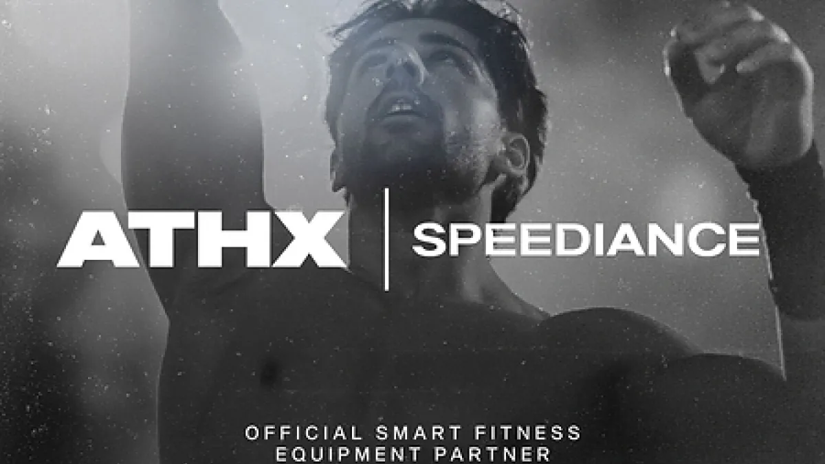 Speediance Becomes Official Smart Fitness Equipment Partner of ATHX