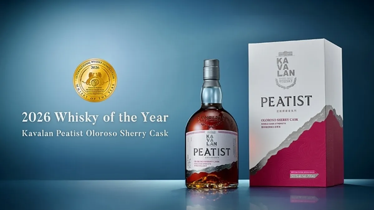 Kavalan Named 'Whisky of the Year' For Second Year Running at IWC 2026