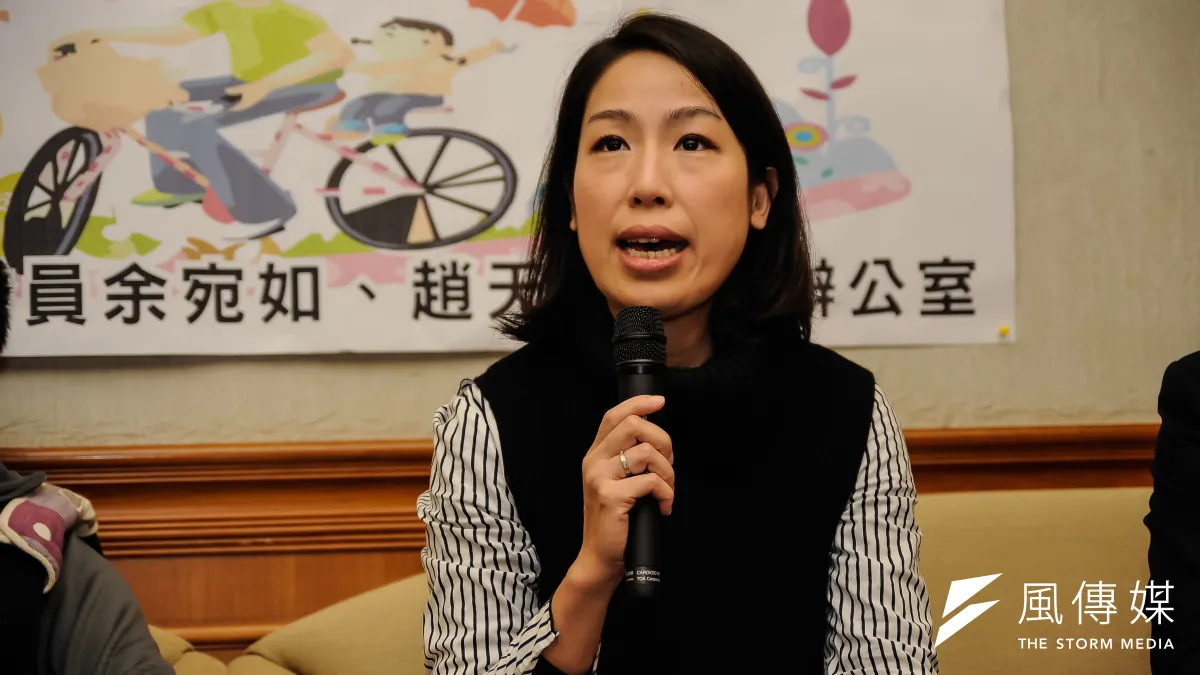 針對前總統馬英九批評總統蔡英文政府操弄「芒果乾」,立委余宛如(見圖)嗆「如果馬想講台灣對外的關係,我想喚起您的記憶」。(資料照,甘岱民攝)
