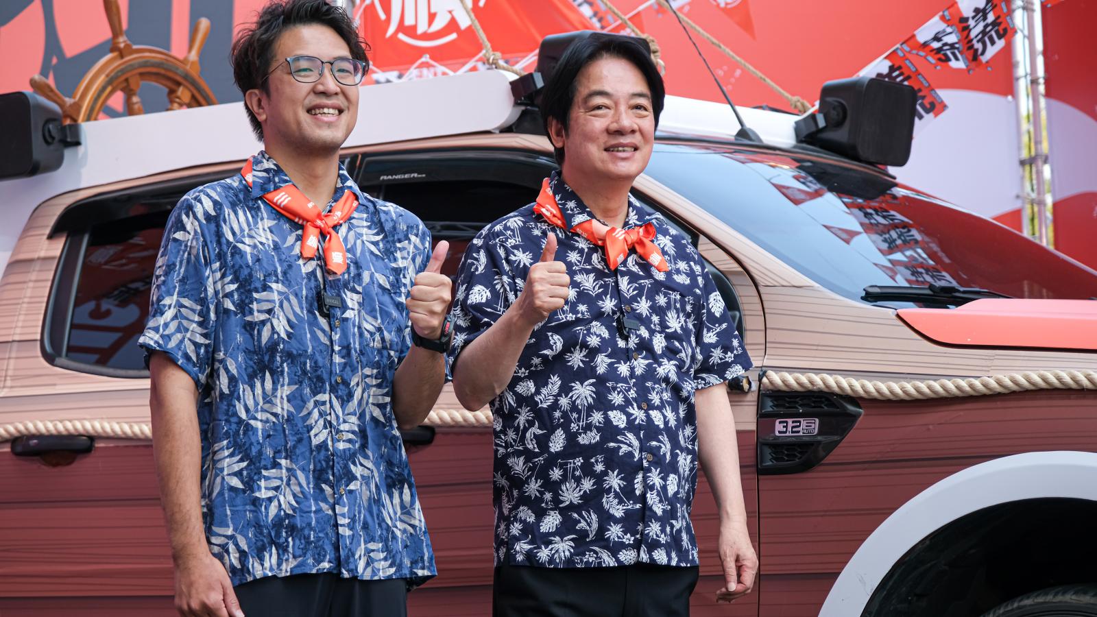 大讚洋流「非常棒」 賴清德開箱沈伯洋競總:已改變幾十年來的選舉風氣