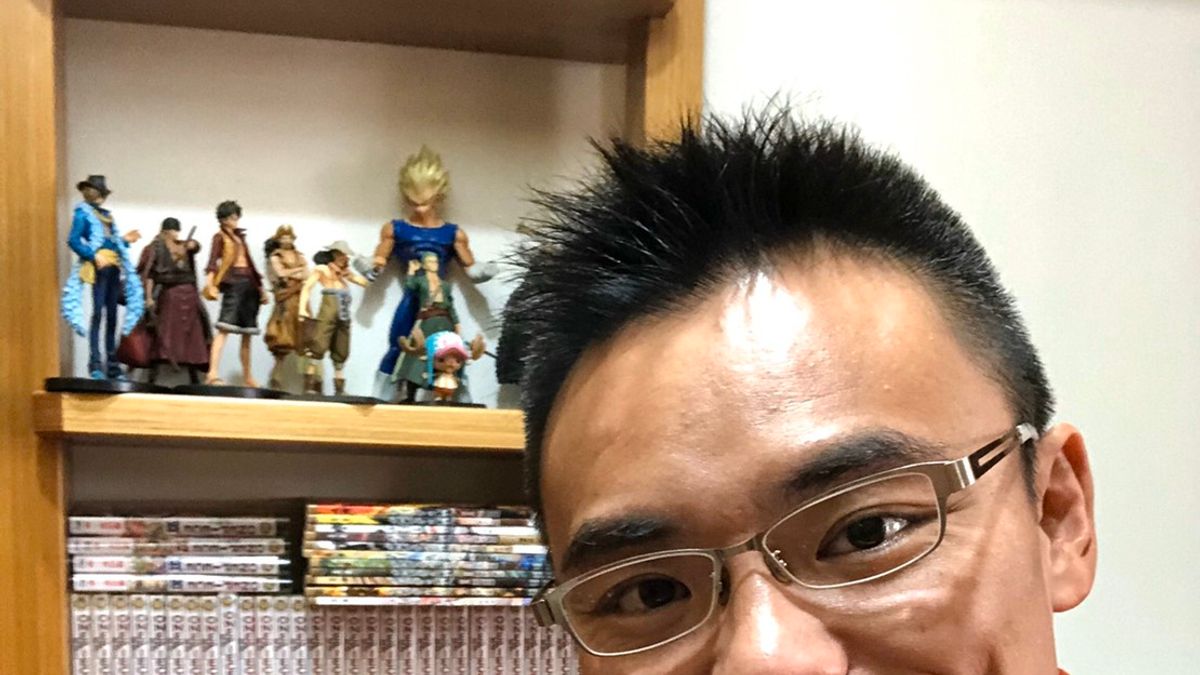 準國民黨新科立委洪孟楷,平常喜歡「宅在家」看DVD和小說、漫畫,收藏一整套的金庸小說與《幽遊白書》、《七龍珠》、《海賊王》系列漫畫,以及一些經典電影DVD。(洪孟楷提供) 準國民黨新科立委洪孟楷,平常喜歡「宅在家」看DVD和小說、漫畫,收藏一整套的金庸小說與《幽遊白書》、《七龍珠》、《海賊王》系列漫畫,以及一些經典電影DVD。(洪孟楷提供)