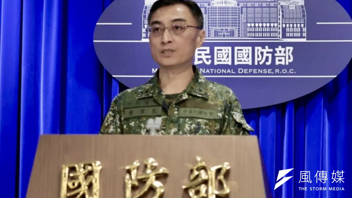 國防部作計室聯戰處長董冀星少將表示,接下來漢光兵推期間,若明確掌握到中共對我國的封鎖,或是犯台的可能徵侯,就會立即停止相關的操演行動。(張曜麟攝)