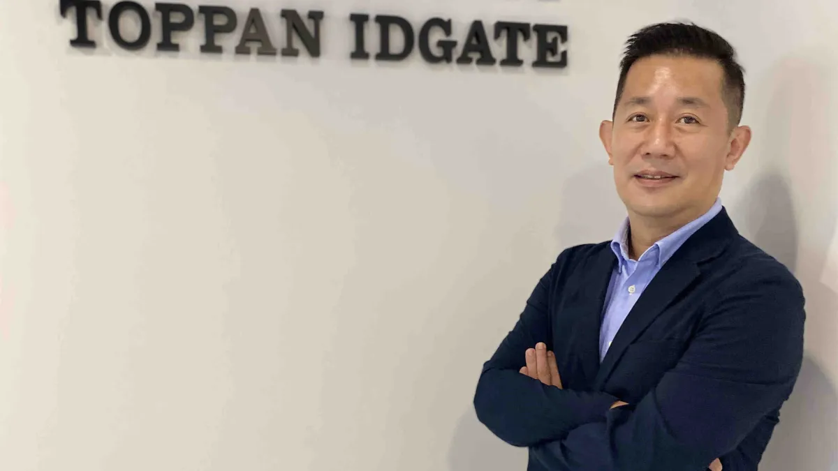 凸版蓋特資訊總經理向可喜,公司投入研發的「人臉辨識」及「行動認證」技術,獲得國際各大銀行認同。(圖/凸版蓋特資訊提供)