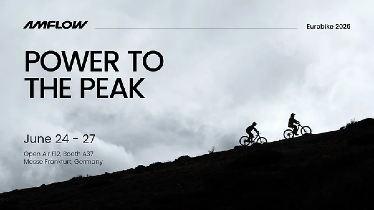 Amflow Debuts Amflow TL Carbon - the brand's first all-terrain touring ebike - at Eurobike 2026