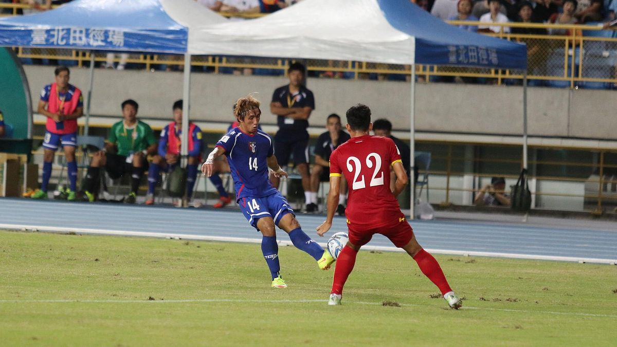 中華隊在奮力征戰99分鐘後,在主場以2:1敗給越南隊。(取自中華民國足球協會CTFA) 中華隊在奮力征戰99分鐘後,在主場以2:1敗給越南隊。(取自中華民國足球協會CTFA)