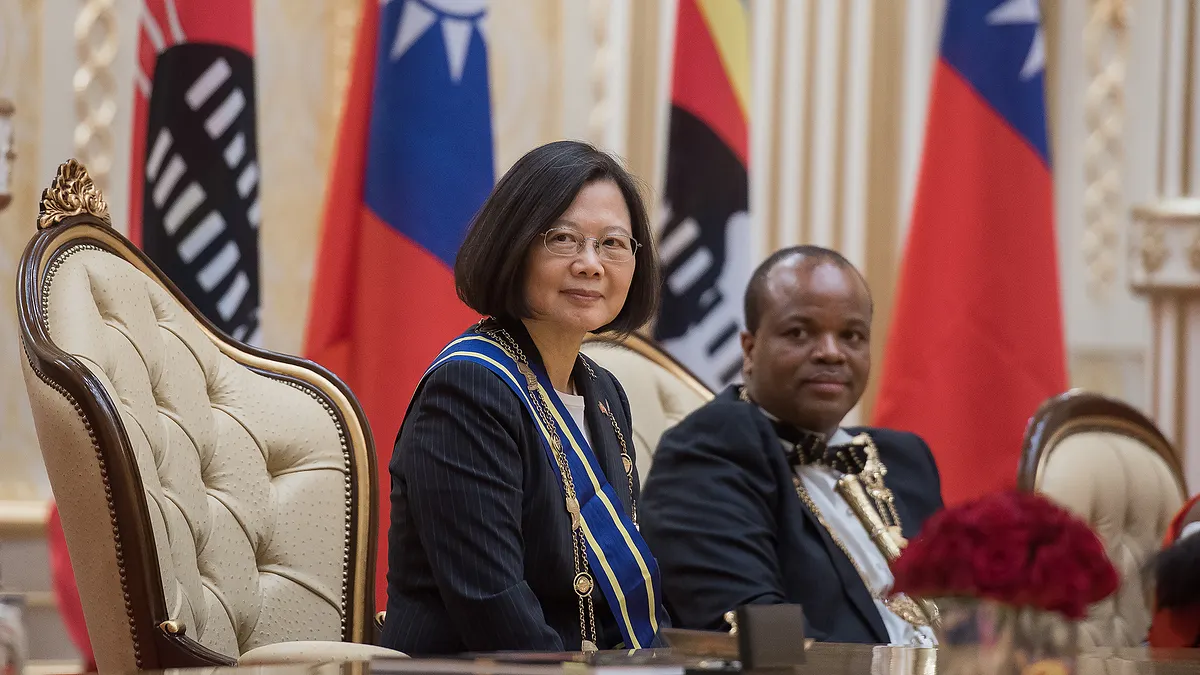 台湾外交の最後の砦が揺らぐ:アフリカ唯一の外交関係国スワジランドに忍び寄る中国マネー(總統府提供) 台湾外交の最後の砦が揺らぐ:アフリカ唯一の外交関係国スワジランドに忍び寄る中国マネー(總統府提供)