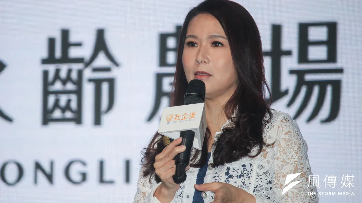 20190727-鴻海教育基金會27日舉行「給農村創生者的備忘錄」論壇,圖為鴻海教育基金會執行長劉宥彤。(蔡親傑攝)