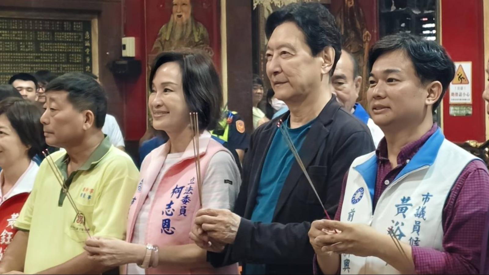 趙少康南下助講、柯志恩廟口催票!黃裕庭示警第八選區分票危機 籲集中選票保住國民黨第二席