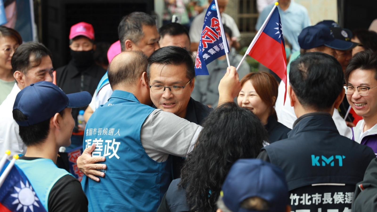 吳旭智宣示當竹北總工程師 攜徐欣瑩成立聯合競總、鄭麗文吳志揚力挺專業與服務歷練