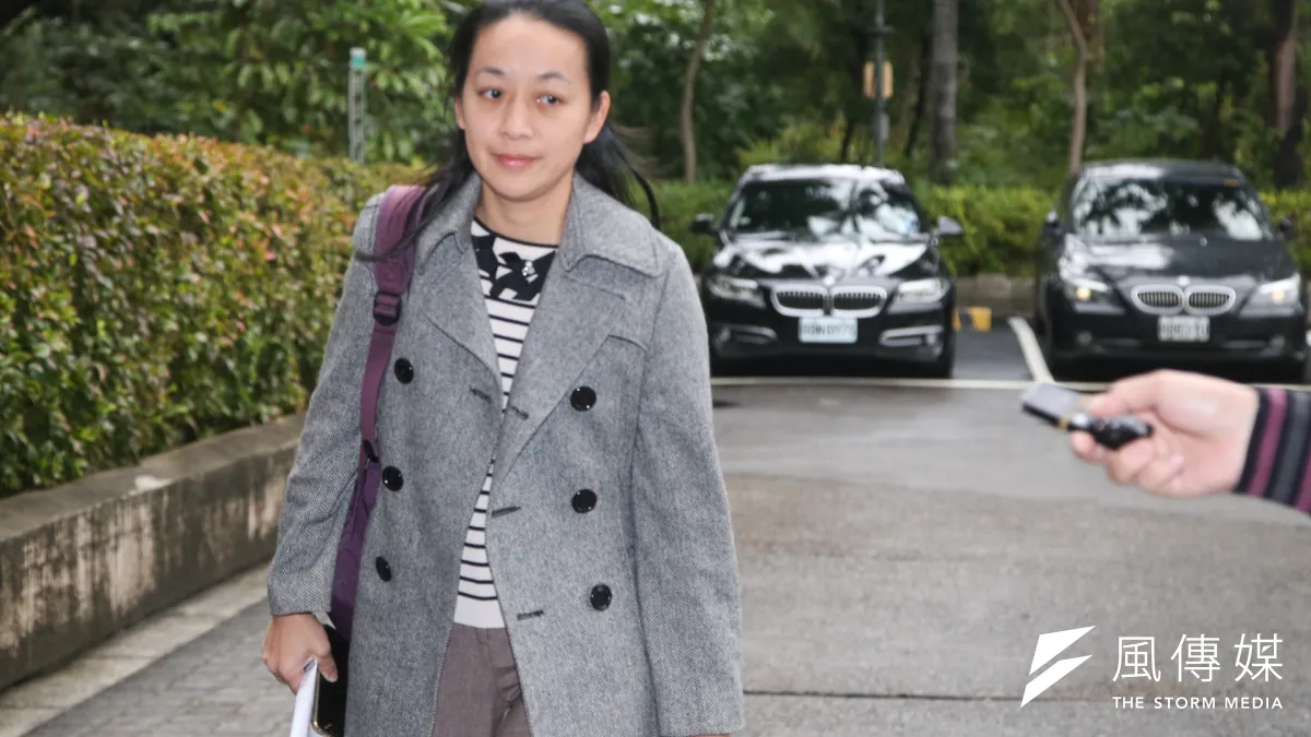 小燈泡的母親王婉諭出席NCC有關媒體報導涉及偵查不公開相關事宜。(資料照片,陳明仁攝)