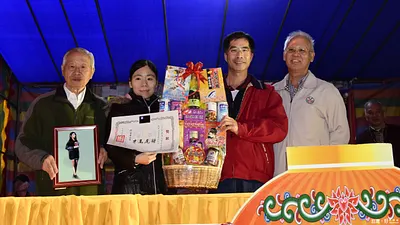 學甲元宵猜燈謎 吸引民眾腦力激盪