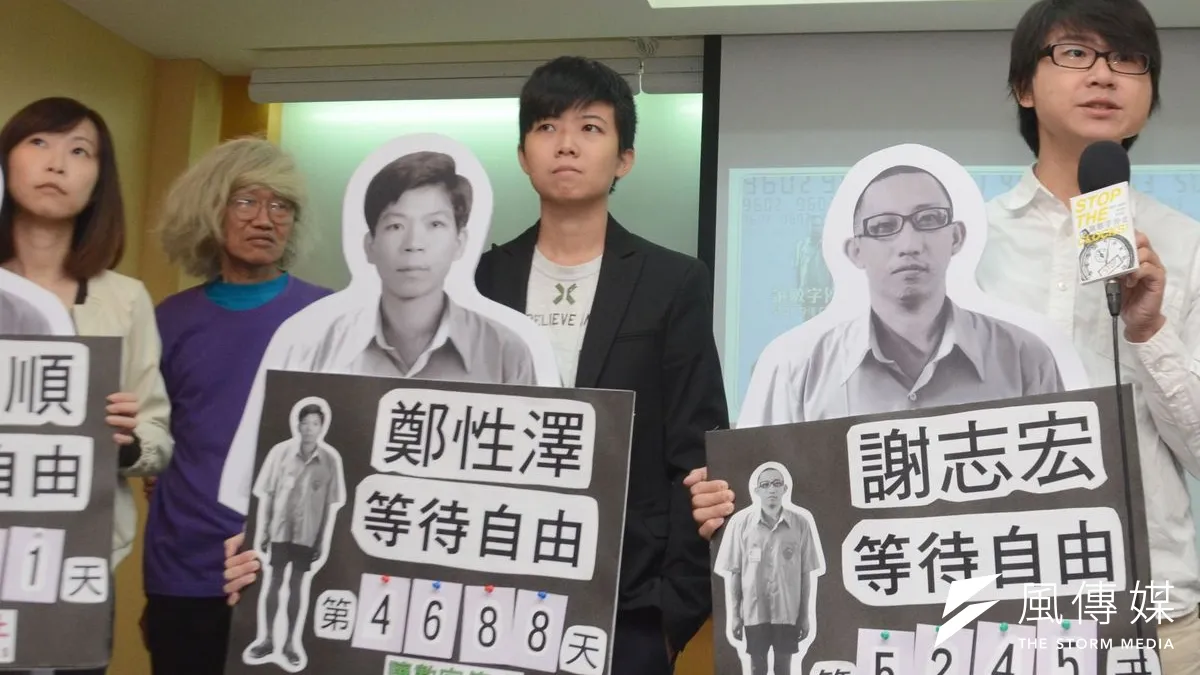 廢死盟前法務主任苗博雅(中)也決定投入立委選舉。(資料照/宋小海攝)